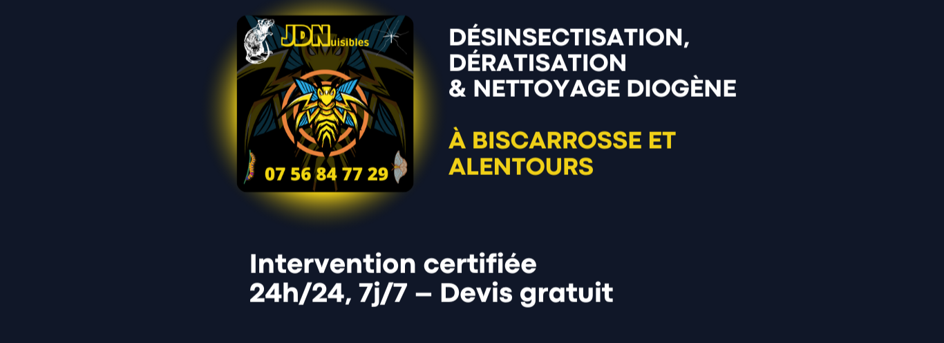 JDNuisibles - Intervention rapide